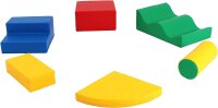 IGLU SET 28 Explorer - in verschiedenen Farben - Bunte Schaumstoff-Klettermodule/Bausteine für Kinder