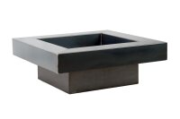 Markone Feuerschale 104-1: 60x60/22 cm, Rohstahl unbehandelt