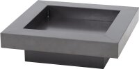 Markone Feuerschale 104-1: 60x60/22 cm, Rohstahl unbehandelt