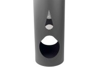 Markone Gartenkamin 202-1 (Unlackiert): 40 x 100 cm