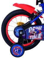 Buntes Kinderfahrrad mit Sonic-Motiv und...