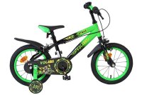 Kinderfahrrad in Schwarz und Grün mit...