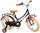 Schwarzes Kinderfahrrad mit pinken Akzenten und breiten Reifen