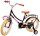 Schwarzes Kinderfahrrad mit pinken Akzenten und breiten Reifen