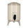 JENS Living Saftspender Set mit 4 Bechern & Ständer | 4L Getränkespender für Party, Garten & Buffet | Robuste Glaskaraffe / Wasserspender