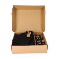 JENS Living Geschenkset „Kuschelzeit“ – Kuscheldecke, Wärmflasche & 2 Tassen – Edle Geschenkbox für Frauen & Männer, Winter Wellness Set für gemütliche Momente