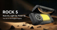 Blackview ROCK 5 Black Outdoor Smartphone 20000mAh Akku 108MP Kamera Night Vision 36GB RAM 256GB ROM 6.78" 120Hz FHD+ Rugged Handy Android 16 NFC