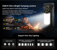 Blackview ROCK 5 Black Outdoor Smartphone 20000mAh Akku 108MP Kamera Night Vision 36GB RAM 256GB ROM 6.78" 120Hz FHD+ Rugged Handy Android 16 NFC