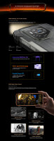 Blackview BL7000 Pro Outdoor Smartphone 5G - 7500mAh Akku, 6.78" 120Hz Display, 24GB RAM 256GB ROM, 50MP + 20MP Nachtsicht Kamera, NFC