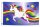 Flagge Einhorn Regenbogen 90x150 cm mit 2 Ösen