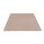 Beige Schaumstoffmatte mit Steckverbindungen, quadratische Form, rutschfest