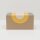 Kreative, geometrische Box in Beige, Gelb und Grau mit abgerundeten Formen