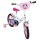 Kinderfahrrad in Weiß und Pink mit Minnie Maus Design