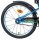 Kinderfahrrad in Blau und Grün mit 20-Zoll-Rädern und Schutzblechen