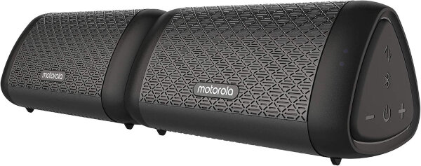 Motorola Sonic Sub 630 Twin – Bluetooth-Lautsprecher 2er-Set mit Stereo-Sound, Bass und IPX5