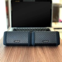 Motorola Sonic Sub 630 Twin – Bluetooth-Lautsprecher 2er-Set mit Stereo-Sound, Bass und IPX5
