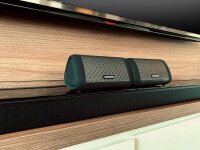 Motorola Sonic Sub 630 Twin – Bluetooth-Lautsprecher 2er-Set mit Stereo-Sound, Bass und IPX5