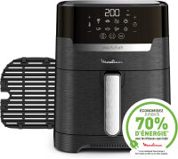 Moulinex Easy Fry & Grill Air Fryer 4,2 l – 8 Programme, Schwarz