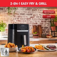 Moulinex Easy Fry & Grill Air Fryer 4,2 l – 8 Programme, Schwarz