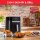 Moulinex Easy Fry & Grill Air Fryer 4,2 l – 8 Programme, Schwarz