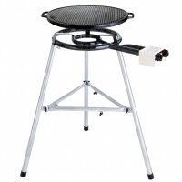 Paella-Grill-Set 2 inkl. Grillplatte aus Gusseisen