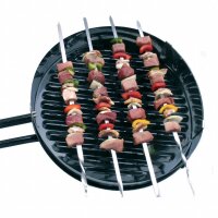 Schaschlik-/Fleischspieße aus Edelstahl (Set - 6tlg.)