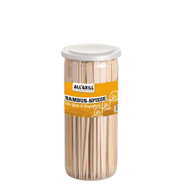 Diese Bambusspieße sind perfekt für Fingerfood, Sate-Spieße, Schaschlick und zum Grillen.