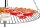 Markone Grillrost rostfarben 706: 60 cm / 3 cm