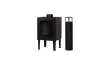 Markone Gartenkamin 200-2 (Lackiert): 35 x 35 x 115 cm