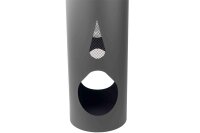 Markone Gartenkamin 202-1 (Unlackiert): 40 x 100 cm