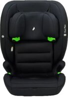 Osann Flux Plus i-Size Kindersitz in Grey Melange, Ansicht von vorne, ohne Gurte für die nächste Größenstufe, mitwachsender Kindersitz für Kinder von 76 bis 150 cm, ergonomisch geformt mit Seitenaufprallschutz