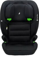 Osann Flux Plus i-Size Kindersitz in Grey Melange, Ansicht von vorne, ohne Gurte für die nächste Größenstufe, Kopfstütze höhergestellt, mitwachsender Kindersitz für Kinder von 76 bis 150 cm, ergonomisch geformt mit Seitenaufprallschutz
