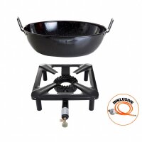 Hockerkocher-Set (klein) ohne Zündsicherung mit...