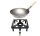 Hockerkocher-Set (groß) mit Stahl-Wok Ø 30 cm - ohne Zündsicherung