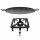 Hockerkocher-Set (groß) mit Eisen-Wok/Grillschale Ø 50 cm - ohne Zündsicherung