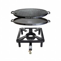 Dieser Hockerkocher und Gusseisen Grillplatte Ø 45...