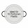 Ausführung der Paella Pfanne: Stahl poliert mit zwei schwarzen Griffen