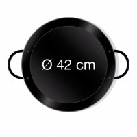 Durchmesser am oberen Rand: 42,0 cm