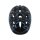 Volare Fahrradhelm für Kinder in edlem schwarz mit blauen Akzenten, Kopfumfang 47-51 cm