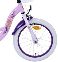 Volare Disney Wish Kinderfahrrad für Mädchen - 14 Zoll in Lila für Kinder von 3,5 bis 5 Jahren