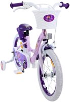 Volare Disney Wish Kinderfahrrad für Mädchen - 14 Zoll in Lila für Kinder von 3,5 bis 5 Jahren