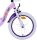 Volare Disney Wish Kinderfahrrad für Mädchen - 14 Zoll in Lila für Kinder von 3,5 bis 5 Jahren