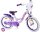 Volare Disney Wish Kinderfahrrad für Mädchen - 16 Zoll in Lila mit zwei Handbremsen