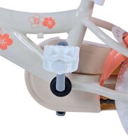 Volare Disney Stitch Kinderfahrrad für Mädchen - 12 Zoll in Creme, Koralle und Blau