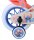 Volare Disney Stitch Kinderfahrrad für Mädchen - 12 Zoll in Creme, Koralle und Blau