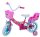 Volare Barbie Kinderfahrrad für Mädchen - 12 Zoll in Rosa mit Sicherheitsmerkmalen