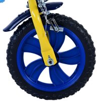 Volare Spidey Kinderfahrrad für Jungen - 12 Zoll - Blau mit Sicherheitsmerkmalen