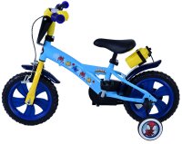 Volare Spidey Kinderfahrrad für Jungen - 12 Zoll - Blau mit Sicherheitsmerkmalen