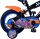 Volare Hot Wheels Kinderfahrrad für Jungen - 12 Zoll in Schwarz, Orange und Blau mit Zweihandbremsen