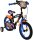 Volare Hot Wheels Kinderfahrrad für Jungen - 14 Zoll in Schwarz, Orange und Blau